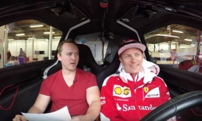 Car Throttle grills Kimi Raikkonen