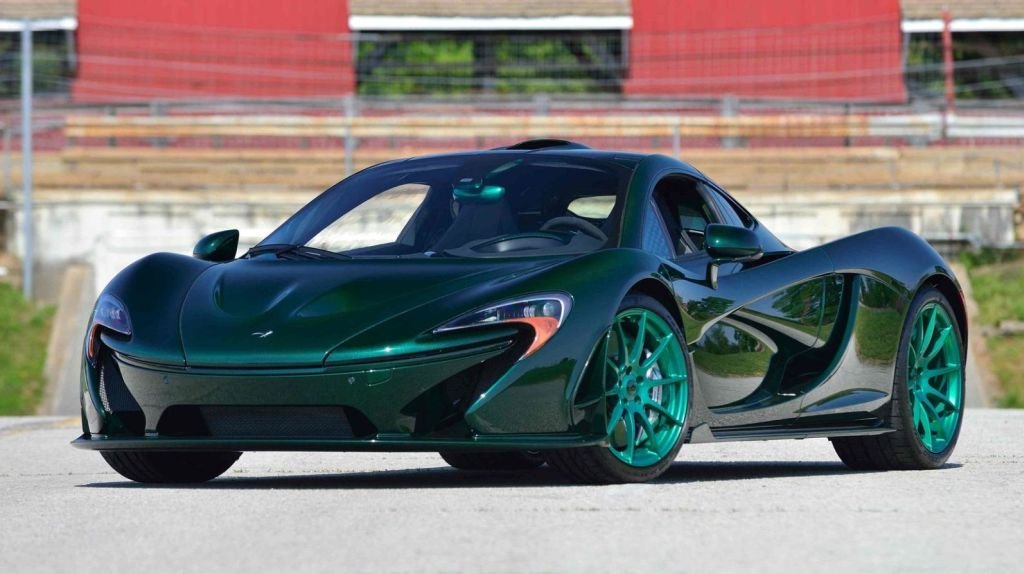 Green McLaren P1 heads to Monterey Auction-1