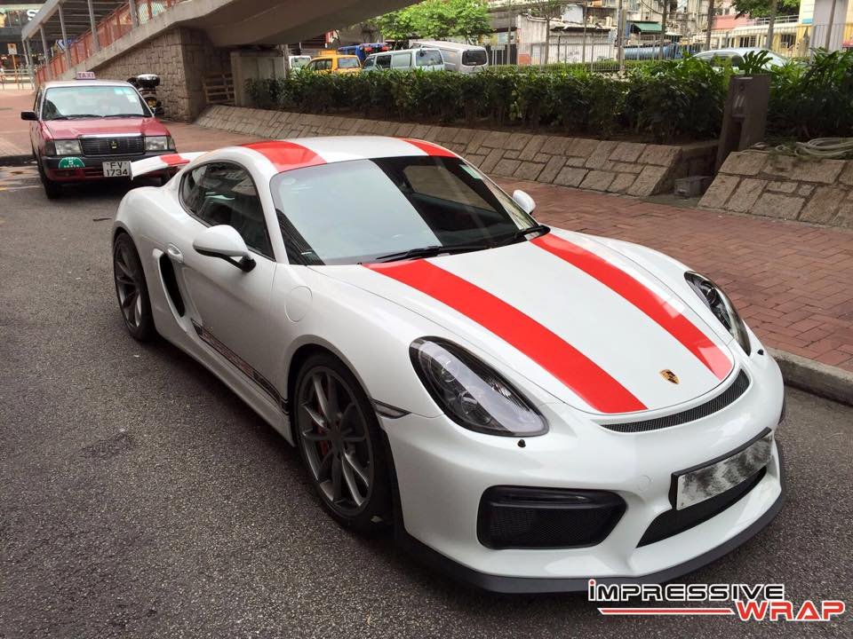 Cayman GT4 with Porsche 911 R livery-1