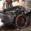 Lamborghini Huracan crashes in Chicago-1