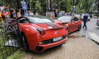 Lithuanian BMW M4 crashes into Ferrari California-3