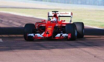Sebastian Vettel test 2017 Pirelli F1 tires-2