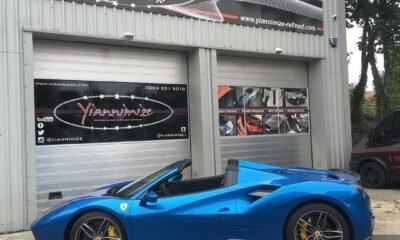 Yianni Ferrari 488 Spider 1