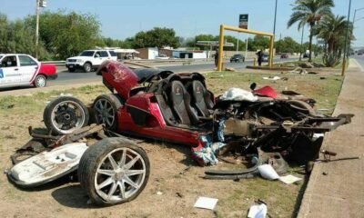 Koenigsegg CCX crashed in Mexico-1
