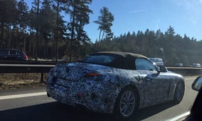 2018 BMW Z5 Prototype- Z4 Roadster spy shots-1
