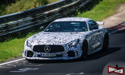 2018 Mercedes-AMG GT Black Series Test Mule-prototype spotted-Nurburgring