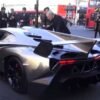 Lamborghini Veneno arrives at HR Owens in London for Christmas