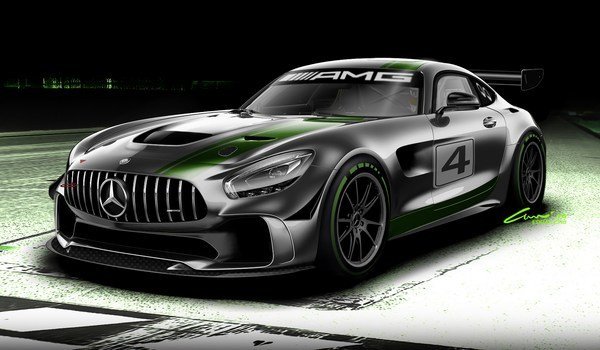 Mercedes-AMG GT4 Race Car-2