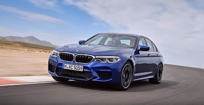 2018 BMW M5-leaked