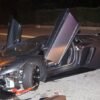 Chris Brown's Lamborghini Aventador Crashed in Beverly Hills-3