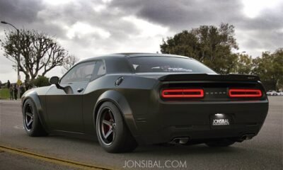 Dodge Challenger Demon rendering by Jonsibal