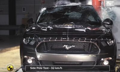 Ford Mustang Euro NCAP crash test