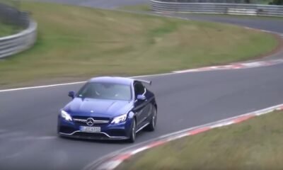 Mercedes-AMG C63 R Coupe spotted at Nurburgring