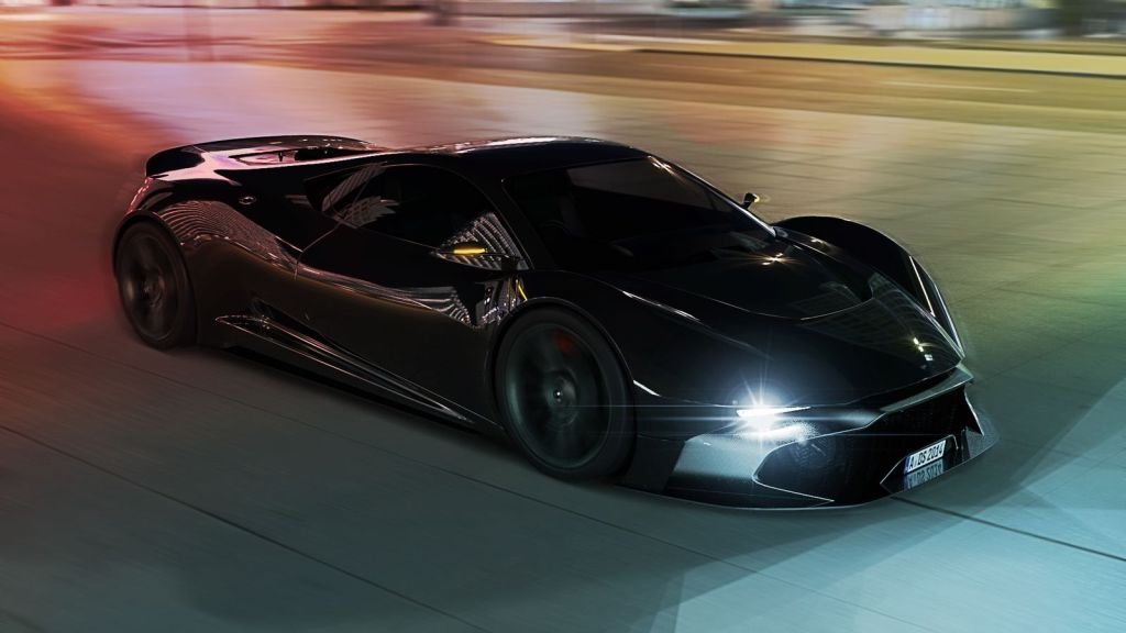 Mid-engine Aston Martin Vulcan concept-Adrien Fuinel-9
