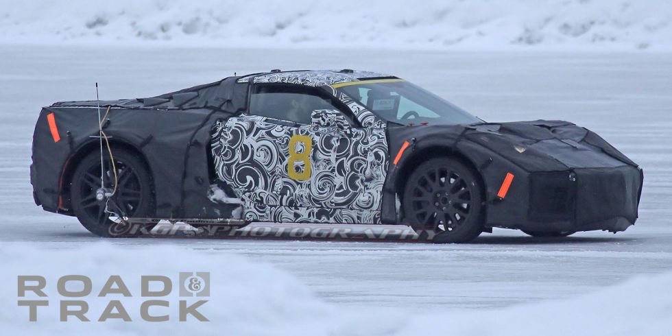 Mid-engine Chevrolet Corvette C8 spy shots-2017-1