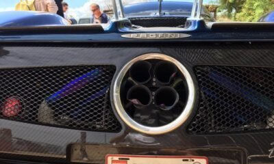 Van driver crashes Pagani Zonda F in Uruguay-2