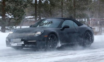 2019 Porsche 911 Cabriolet-992-Gen-spy shots-1