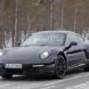 2019 Porsche 911 spy shots-1