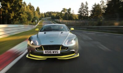 Aston Martin Vantage GT8 laps the Nurburgring