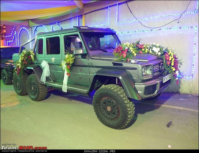 Brabus G63 AMG 6X6-India-wedding car-1