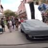Dodge Demon- Pitbull Hey Mama music video shoot- Miami