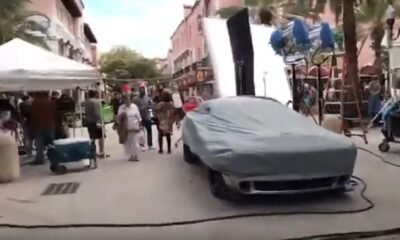 Dodge Demon- Pitbull Hey Mama music video shoot- Miami