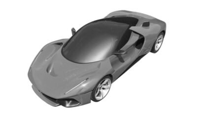 Ferrari megacar-LaFerrari replacement-patent images-1