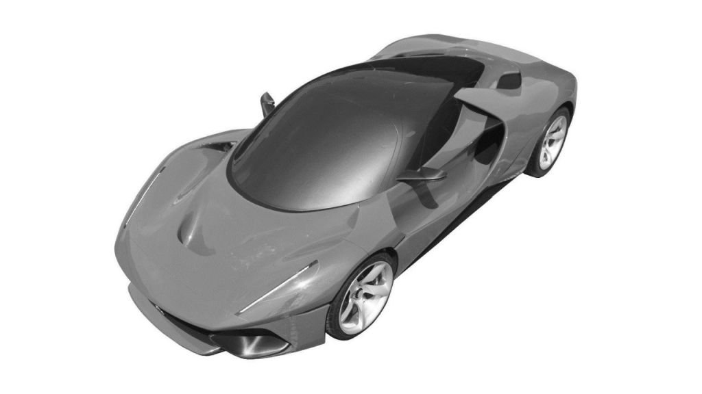 Ferrari megacar-LaFerrari replacement-patent images-1