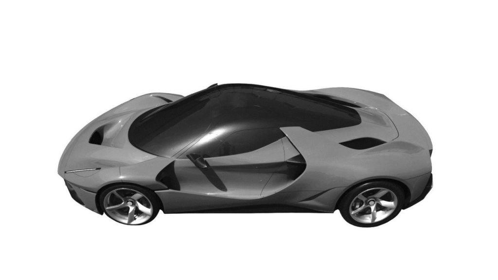 Ferrari megacar-LaFerrari replacement-patent images-3