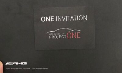 Mercedes-AMG Project One Hypercar private unveil invitation-2017 Geneva Motor Show