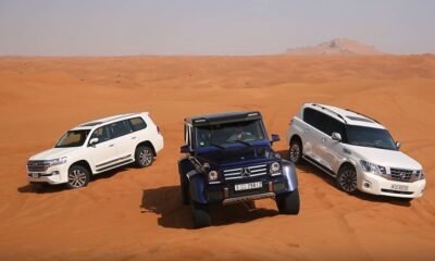 Mercedes-Benz G500 4x4 vs Toyota Land Cruiser vs Nissan Patrol