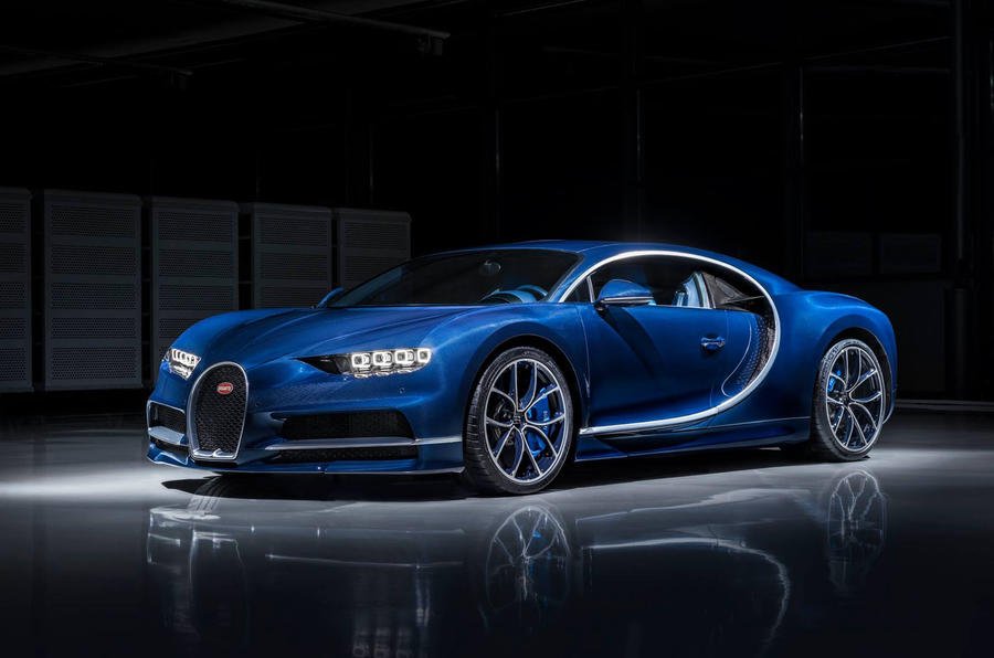Bleu Royal Bugatti Chiron-2017 Geneva Motor Show-1