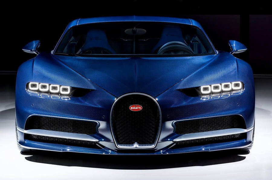 Bleu Royal Bugatti Chiron-2017 Geneva Motor Show-4
