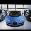 Bugatti Chiron customer cars leave factory