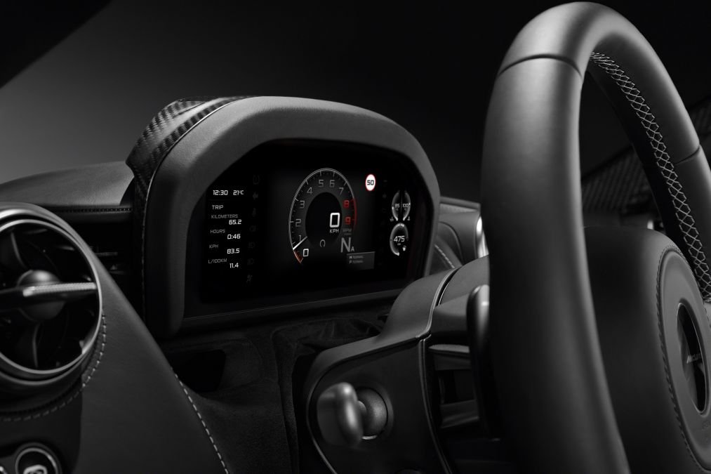 McLaren 720S- Folding Driver Display-teaser-2017 Geneva Motor Show-2
