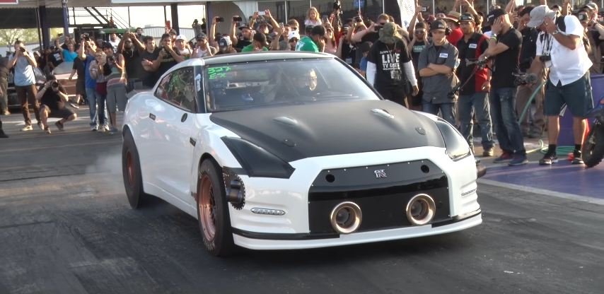 Nissan GT-R Alpha G by AMS Performance-TX2K17-Quarter mile World Record