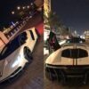 Satin White Lamborghini Centenario-Qatar-1