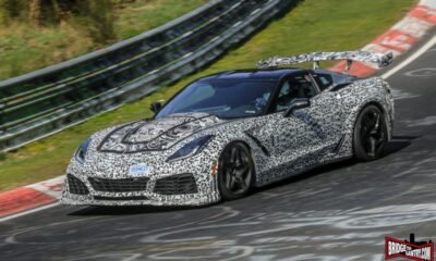 2018 Chevrolet Corvette ZR1-Prototype-Test mule-Nurburgring-1