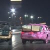 Demolition drag racing