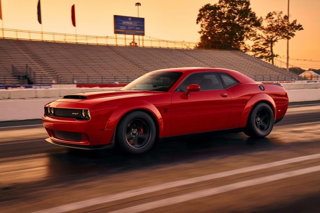 Dodge Challenger Demon leaked image-NY Auto Show
