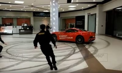 Ex-Mayor Ferrari Moscow Shopping Mall-Drift
