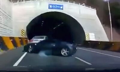 Ferrari 488 GTB wrecked in South Korea