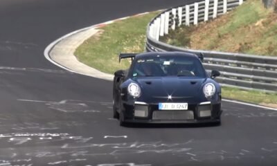 Porsche 911 GT2 RS spotted at Nurburgring