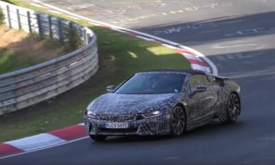BMW i8 Spyder spotted-Nurburgring