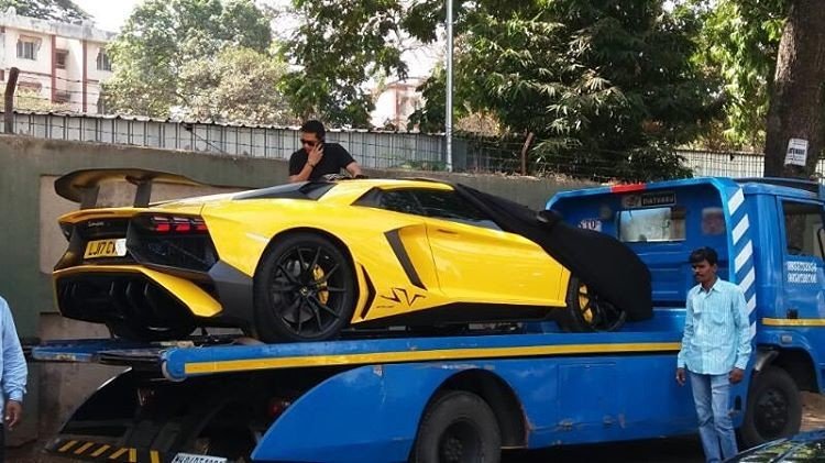 Lamborghini Aventador SV-Gautam Singhania-Mumbai