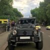 Brabus G500 4x4 roll over crash-London