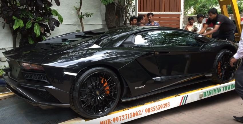 Lamborghini Aventador S-Bangalore-India