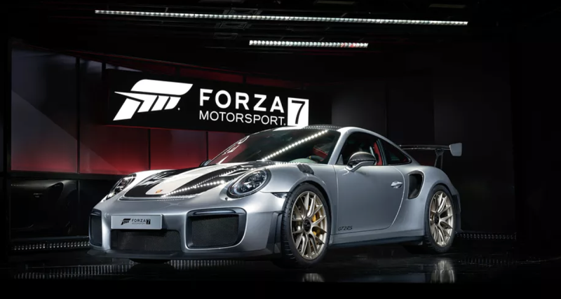 Porsche 911 GT2 RS-E3 2017-Forza 7-Cover Car