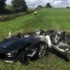 Ferrari 430 Scuderia-crash-M1-South Yorkshire-1