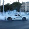 LaFerrari Aperta-Burnout-Gumball 3000-Josh Cartu